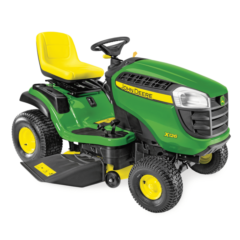 John Deere X126 fűnyíró traktor