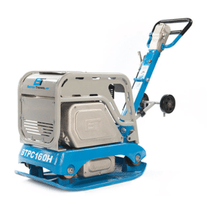 BetonTrowel BTPC160H irányváltós lapvibrátor, Honda GX-200, 160 kg, 27 kN