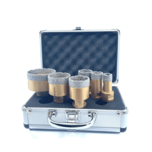 Diamantat Expert GOLDrill gyémánt körkivágó készlet 6 darabos Ø 20, 28, 35, 43, 50, 68 mm