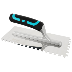 Bihui PTSB08 fogazott glettvas, INOX 28x12 cm, 8 mm