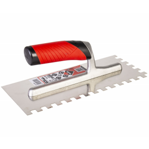 Rubi RUBIFLEX rozsdamentes fogazott simító, 28 cm, 10 mm
