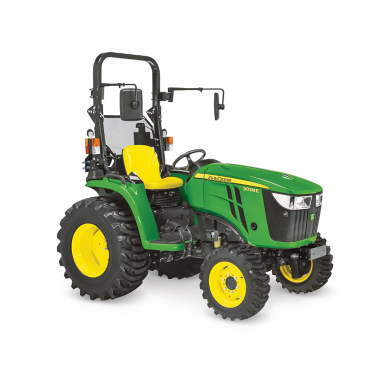 John Deere 3038E kompakt traktor