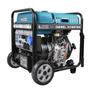 Könner & Söhnen KS-6100i-DЕ-ATSR inverteres dízel aggregátor 5,5 kW