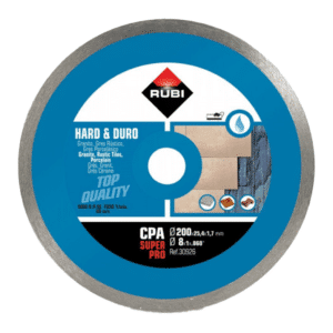 Rubi CPA 200 SUPERPRO gyémánttárcsa - kerámia, gránit, gres porcelán Ø200 x 25,4 mm