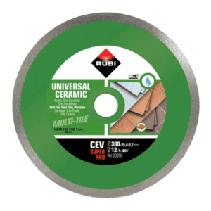 Rubi CEV 300 SUPERPRO gyémánt vágókorong - gres, csempe, kerámia Ø300 x 25,4 mm