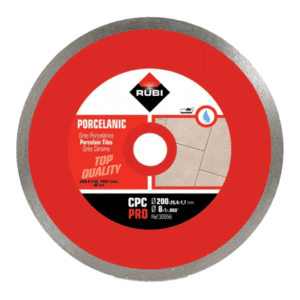 Rubi CPC 200 PRO gyémánt vágótárcsa - porcelán gres Ø200 x 25,4 mm
