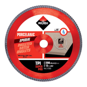 Rubi TPI 200 SUPERPRO gyémánt vágótárcsa - porcelán gres Ø200 x 25,4 mm