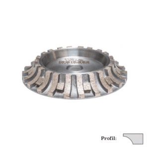 Raimondi gyémánt profilmaró - 1/2 bullnose, Ø150 mm / 20 mm