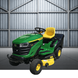 John Deere X167R fűgyűjtős fűnyíró traktor, 656 cm³, 107 cm, 300 liter