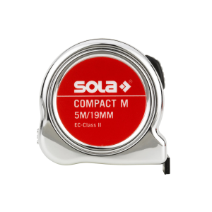 Sola Compact M CO mágneses mérőszalag 5 m x 19 mm