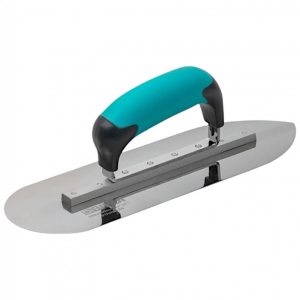 Bihui FTPT300 félköríves rozsdamentes simító, 30 x 10 cm