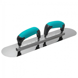 Bihui FTPT450 félköríves rozsdamentes simító, 45 x 10 cm