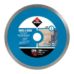 Rubi CPA 300 SUPERPRO gyémánttárcsa - kerámia, gránit, gres porcelán Ø300 x 25,4 mm