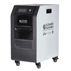 Könner & Söhnen KS-5200PS hordozható napelemes energiatároló, 5200 W, 5120 Wh