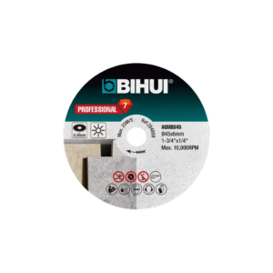 Bihui AGMBS45 mini gyémánt vágótárcsa - kerámia, porcelán Ø45 x 6 mm