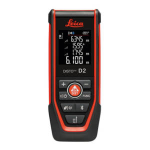Leica Disto D2 (új modell 2025) lézeres távolságmérő 0,05 - 150 m