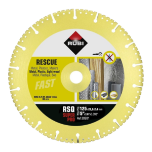 Rubi RSQ 115 SUPERPRO univerzális gyémánt vágótárcsa Ø115 x 22,2 mm