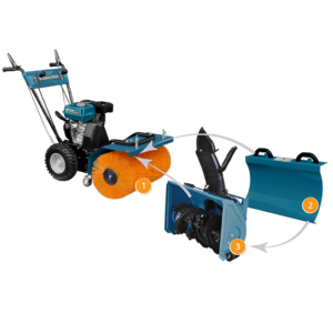 Könner & Söhnen KS-7HP-MFM-60-SET többfunkciós seprőgép 600 mm