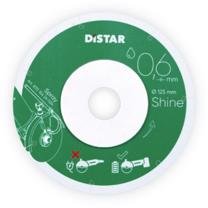 DiStar SHINE ultra vékony gyémánttárcsa - greslap, kerámia Ø101,6 x 22,23 mm